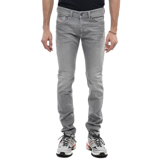 Diesel Gray Cotton Jeans & Pant - DEA STILOSA MILANO