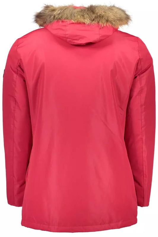Roberto Cavalli Pink Polyester Jacket - DEA STILOSA MILANO