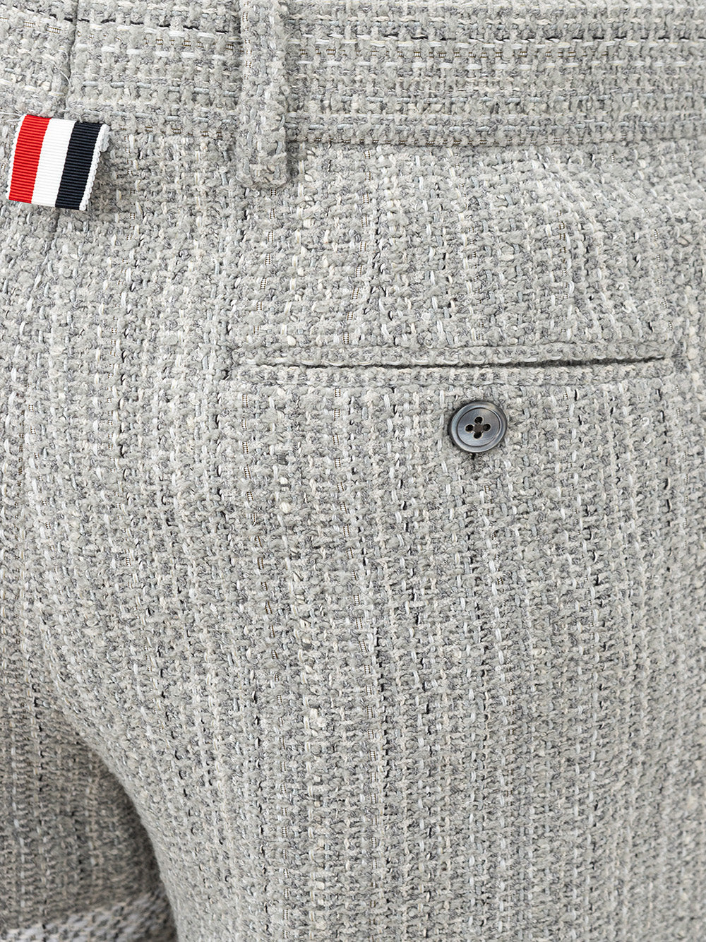 Thom Browne Grey Tweed Trousers - DEA STILOSA MILANO