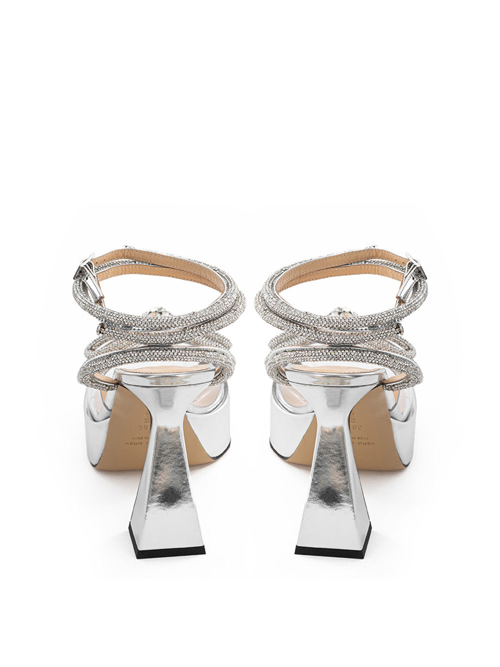 MACH & MACH Double Bow PVC Platform Sandals - DEA STILOSA MILANO
