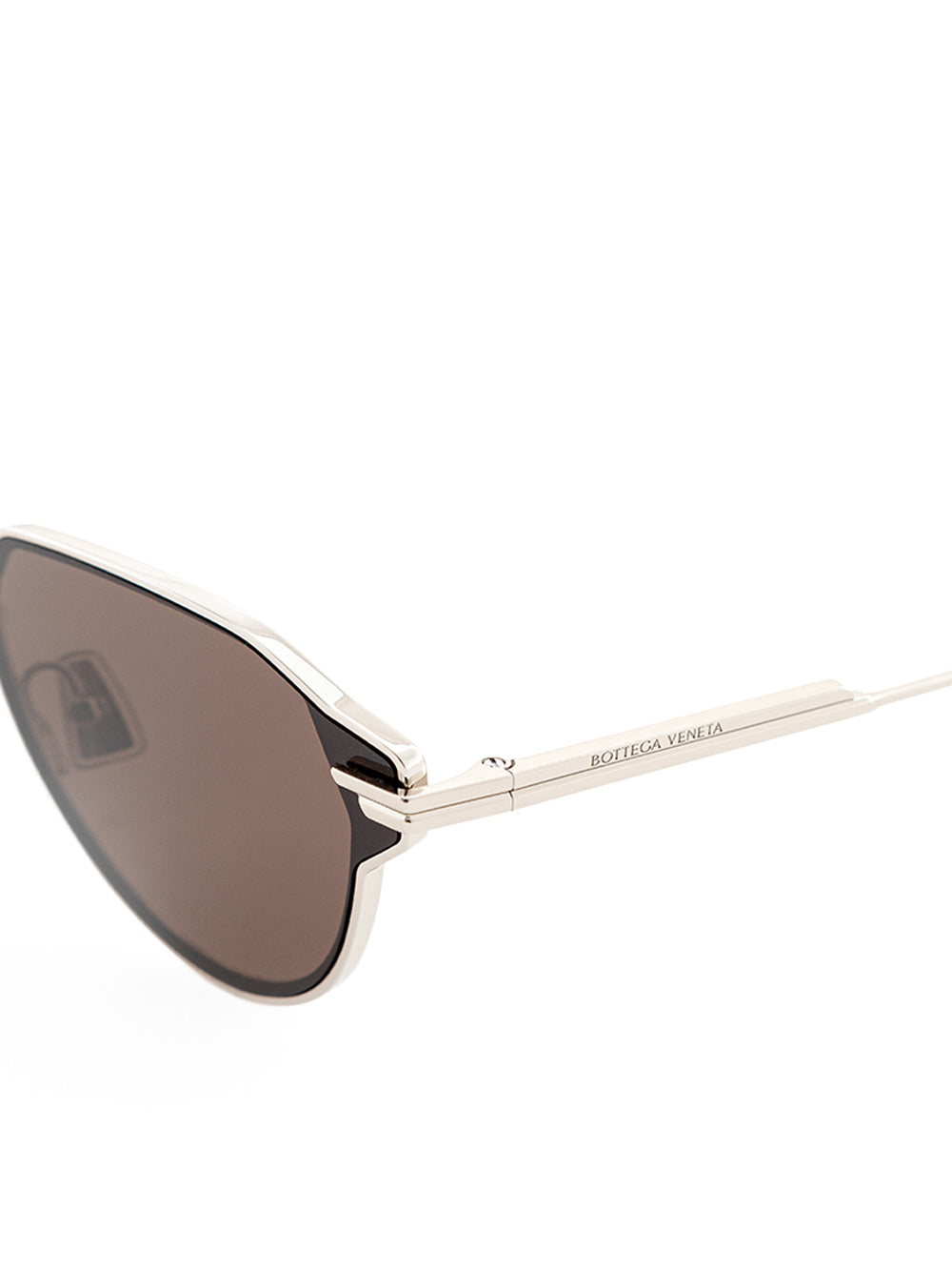 Bottega Veneta Metal Silver Sunglasses - DEA STILOSA MILANO