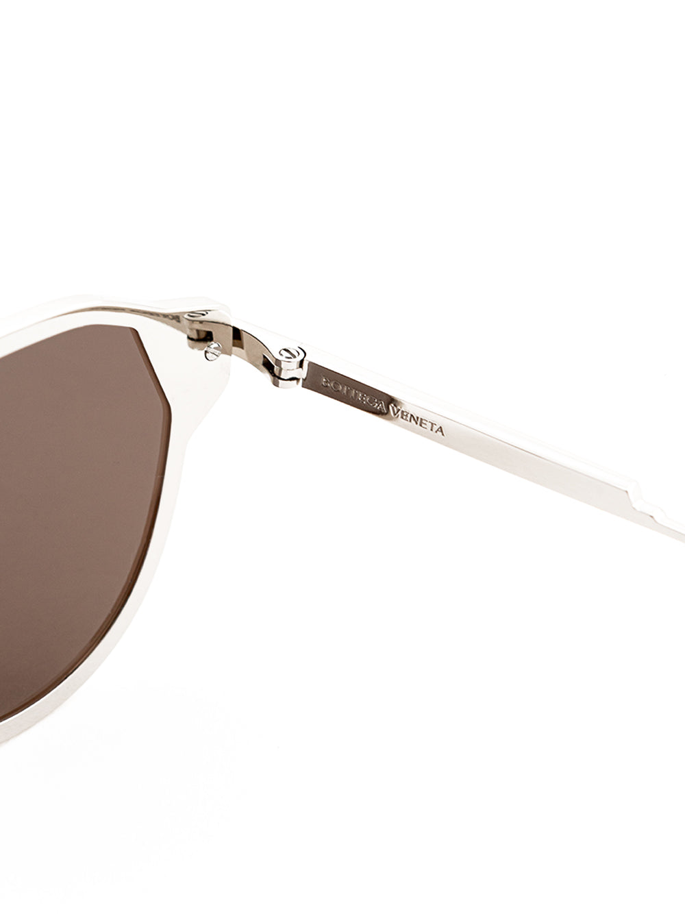 Bottega Veneta Metal Silver Sunglasses - DEA STILOSA MILANO