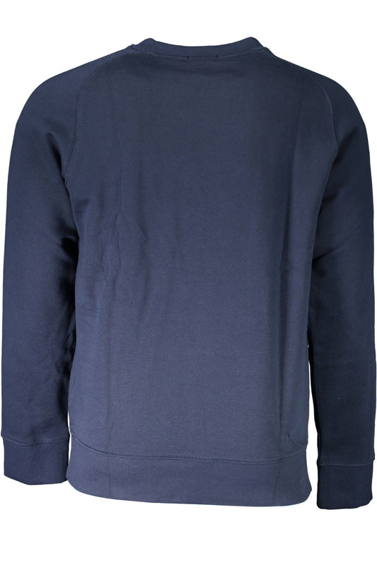 Timberland Blue Cotton Sweater - DEA STILOSA MILANO