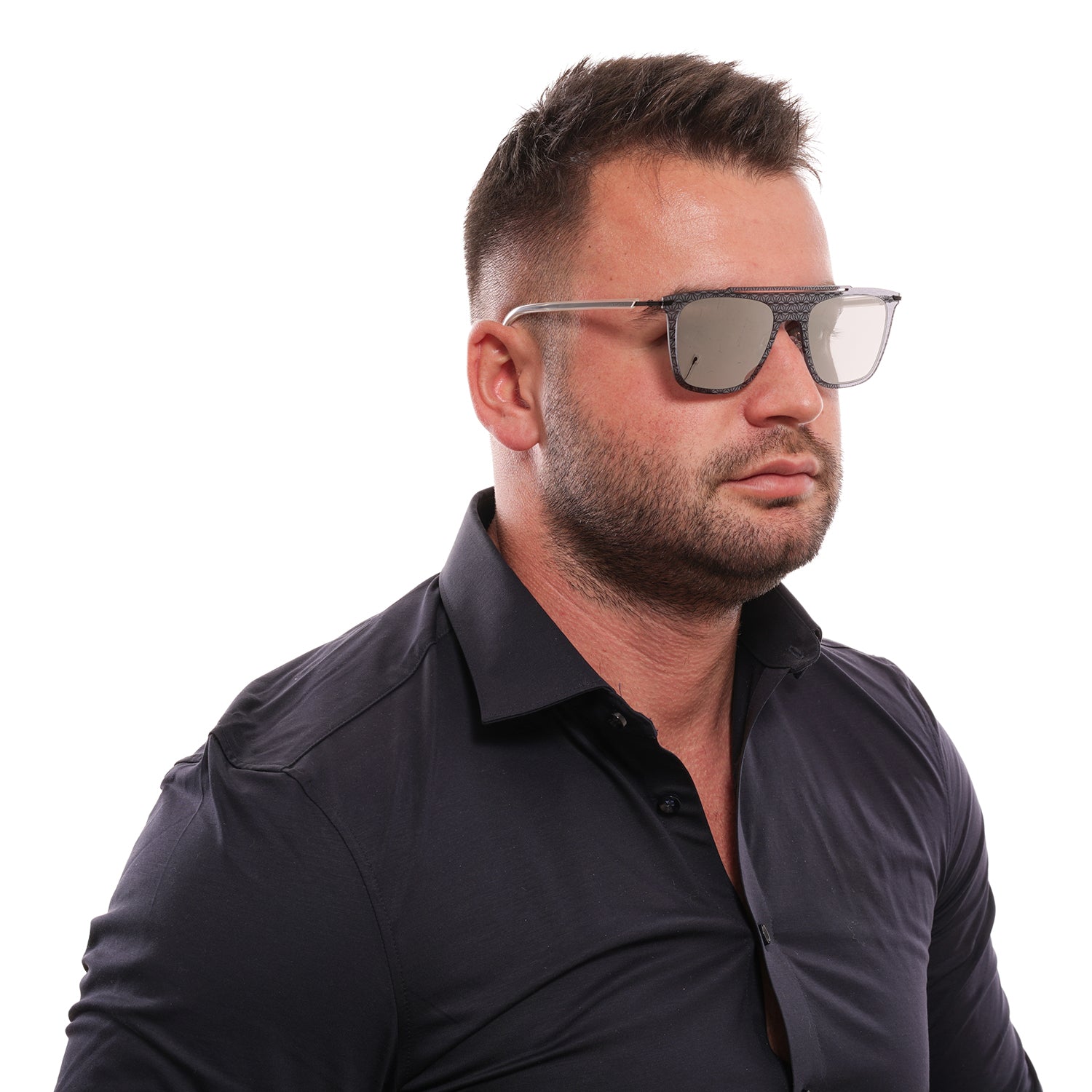 Police Gray Men Sunglasses - DEA STILOSA MILANO