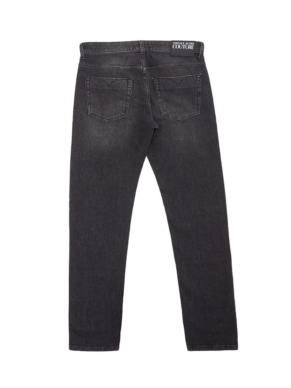 Versace Jeans Black Washed Slim Fit Jeans - DEA STILOSA MILANO