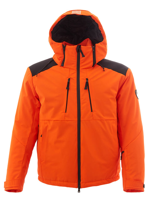 EA7 Emporio Armani Orange Winter Jacket with Removable Sleeveless vest - DEA STILOSA MILANO