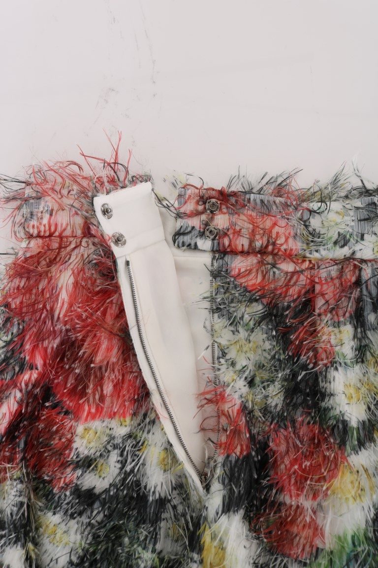 Dolce & Gabbana Floral Patterned Pencil Straight Skirt - DEA STILOSA MILANO