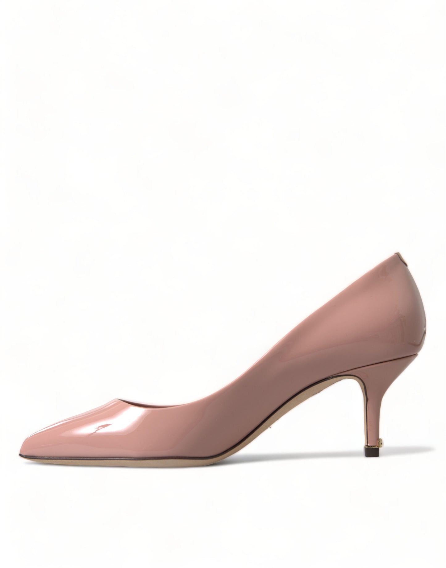 Dolce & Gabbana Pink Patent Leather Pumps Heels Shoes - DEA STILOSA MILANO