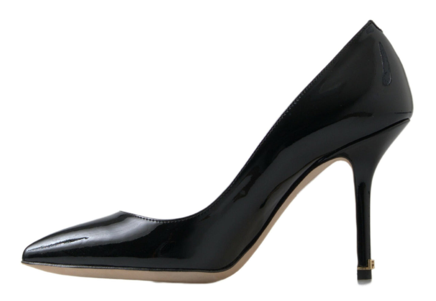 Dolce & Gabbana Black Patent Leather High Heels Pumps Shoes - DEA STILOSA MILANO