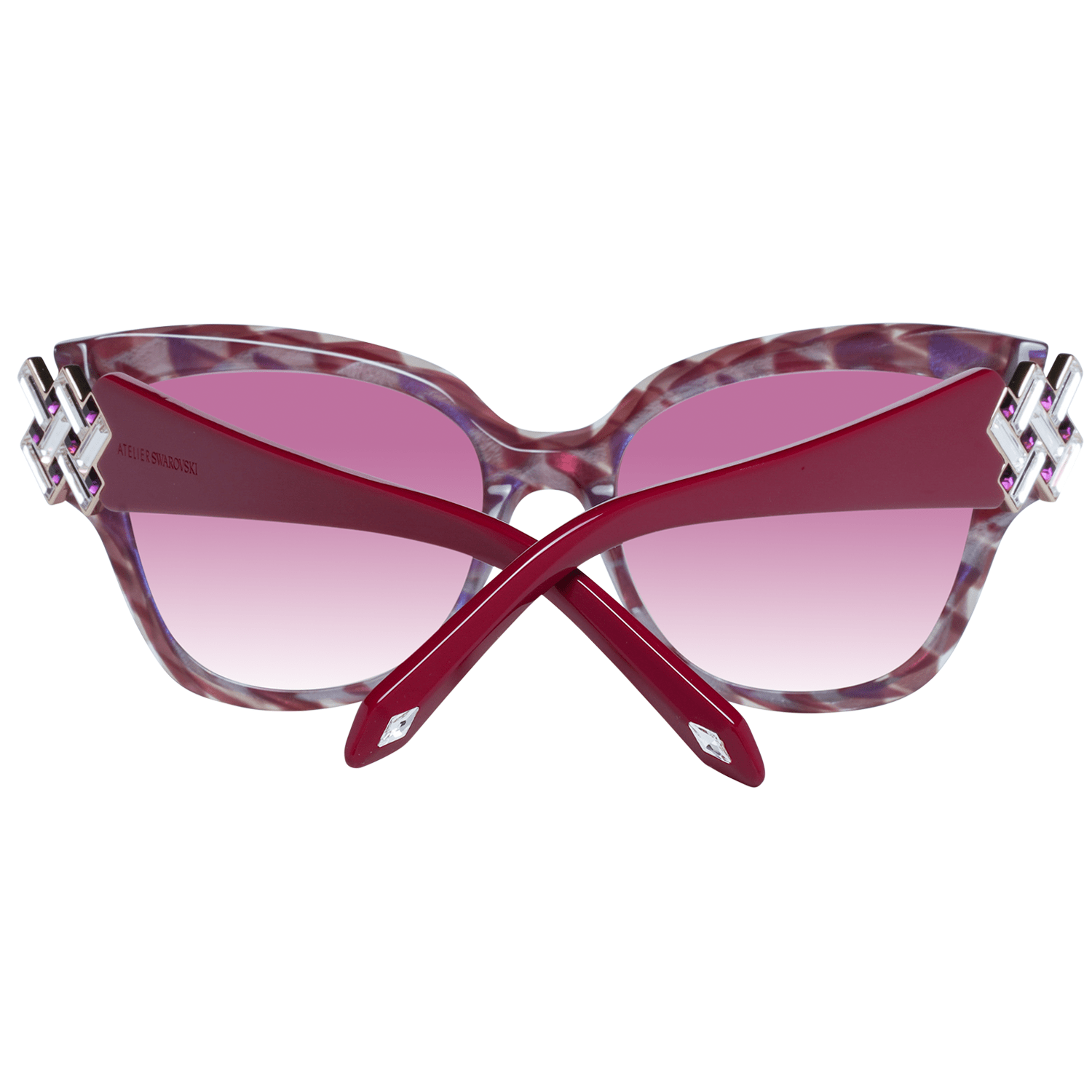 Atelier Swarovski Purple Women Sunglasses - DEA STILOSA MILANO