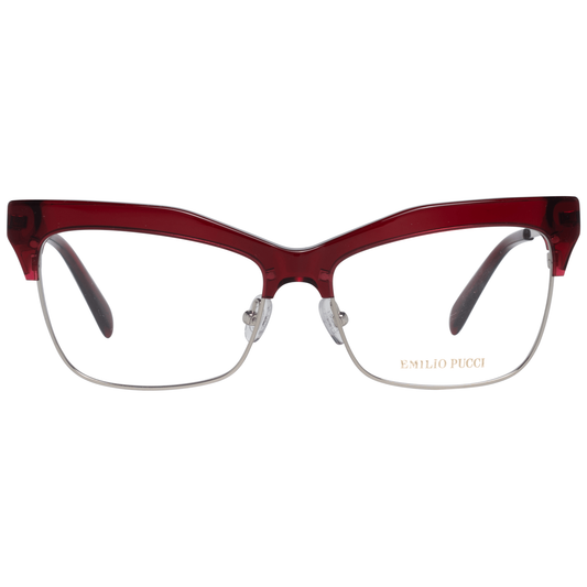 Emilio Pucci Red Women Optical Frames - DEA STILOSA MILANO