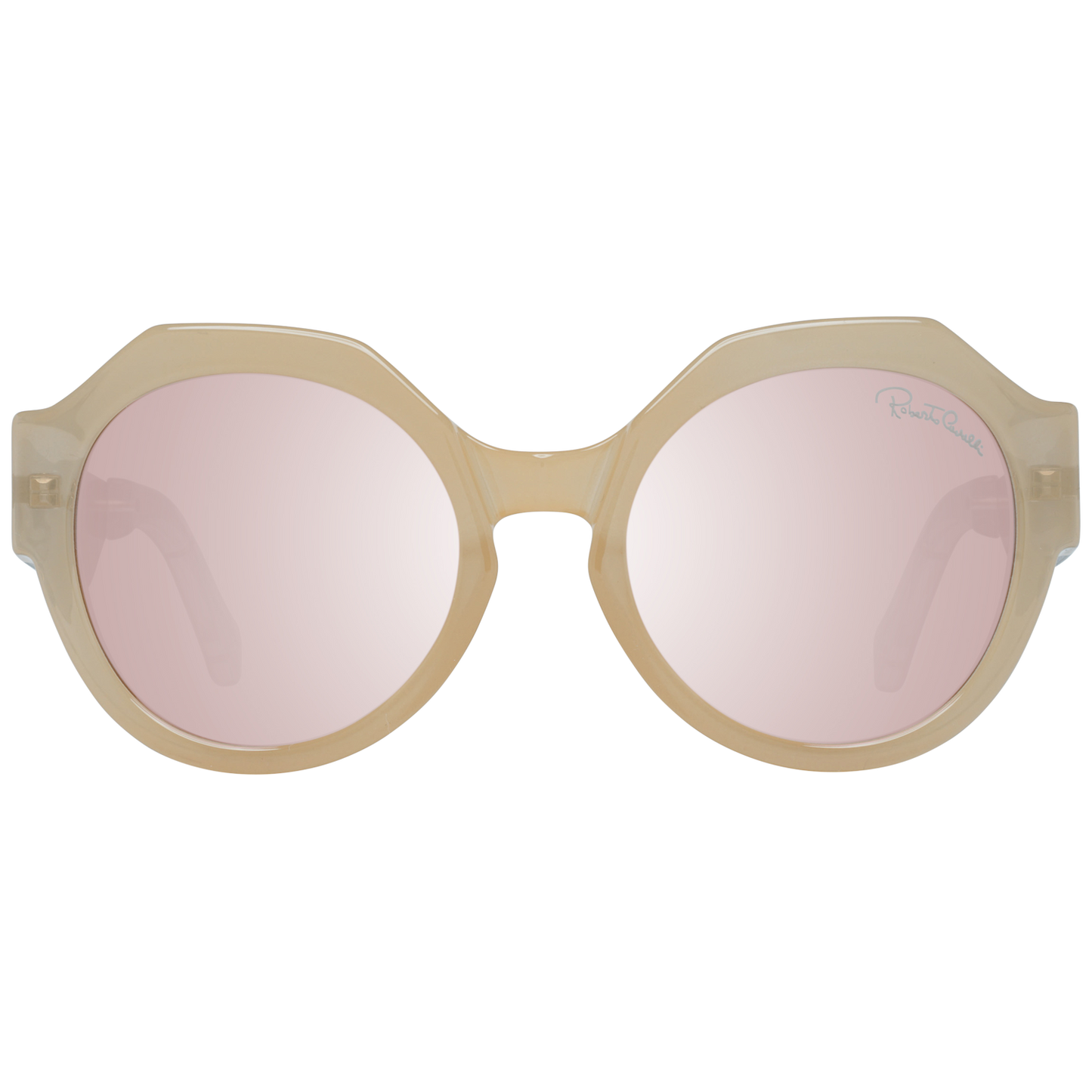 Roberto Cavalli Cream Women Sunglasses - DEA STILOSA MILANO
