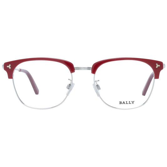 Bally Red Unisex Optical Frames - DEA STILOSA MILANO