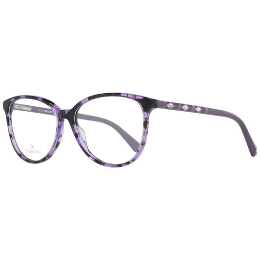 Swarovski Purple Women Optical Frames - DEA STILOSA MILANO