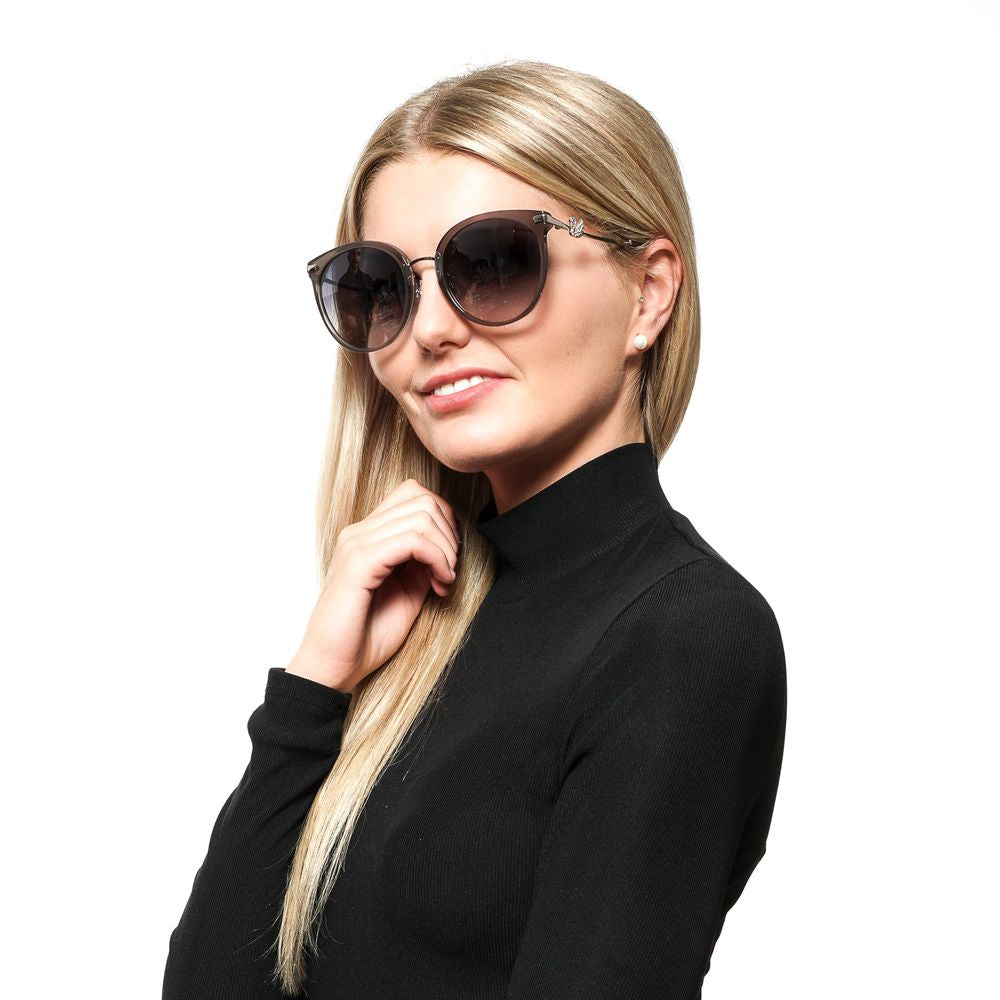 Swarovski Gray Women Sunglasses - DEA STILOSA MILANO