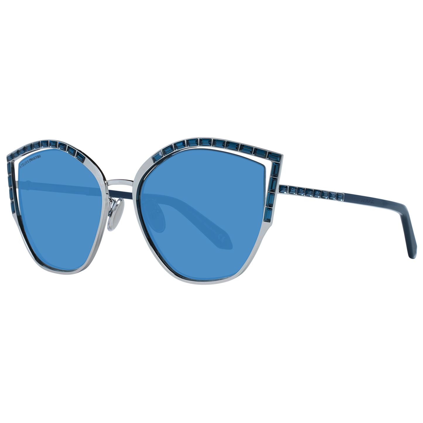 Atelier Swarovski Silver Women Sunglasses - DEA STILOSA MILANO