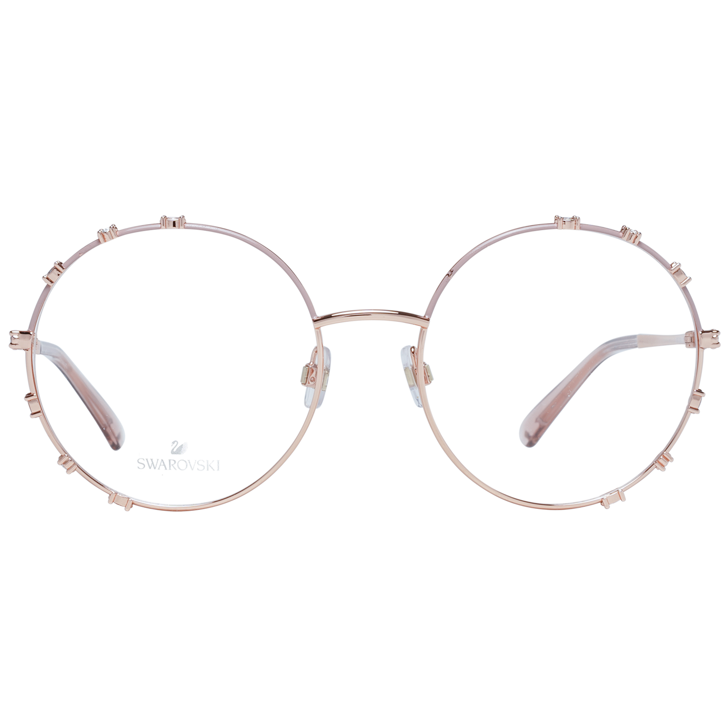 Swarovski Pink Women Optical Frames - DEA STILOSA MILANO