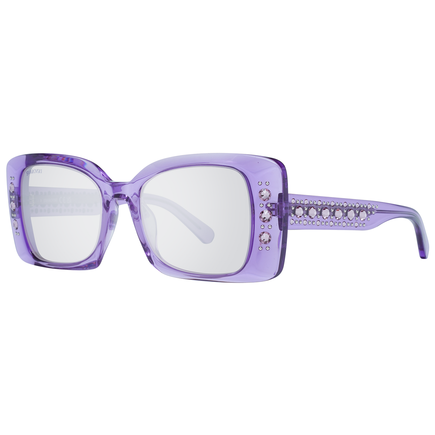 Swarovski Purple Women Sunglasses - DEA STILOSA MILANO