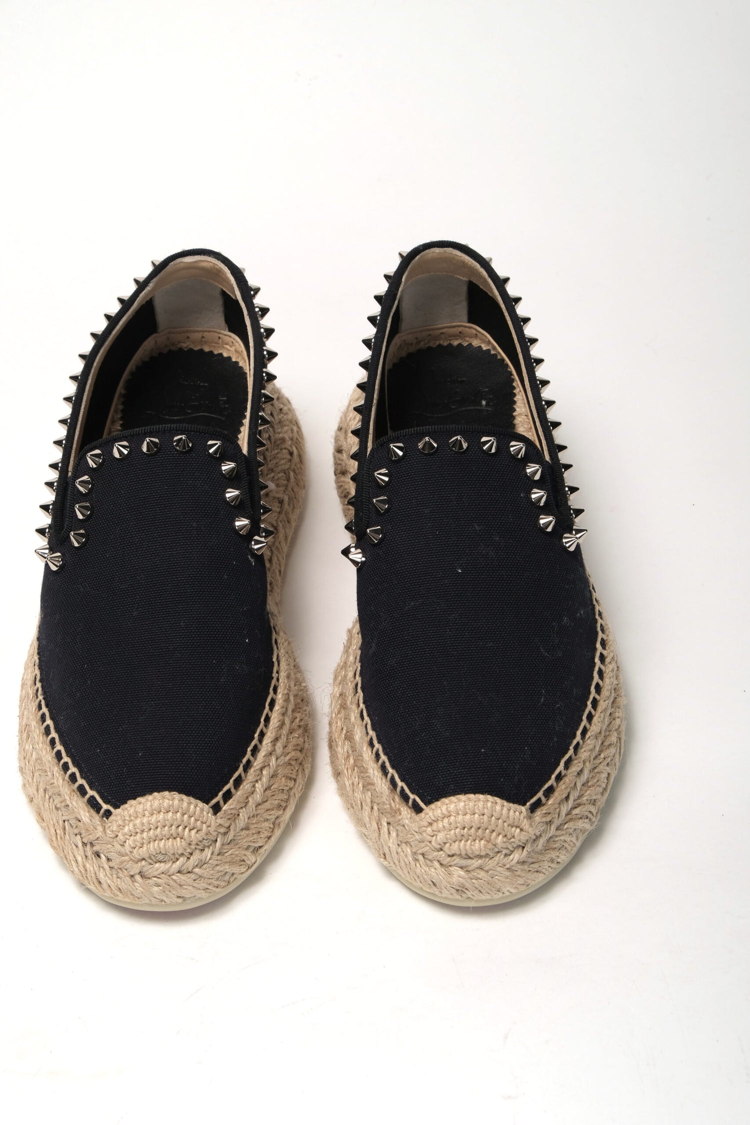 Christian Louboutin Obscur Black Platform Espadrille Espadrille Shoes - DEA STILOSA MILANO