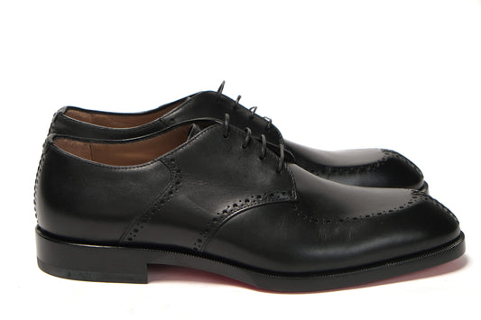 Christian Louboutin Black A Mon Homme Flat Calf Shoes - DEA STILOSA MILANO