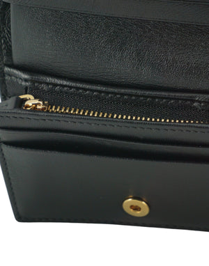 Versace Brown Calf Leather Compact Wallet - DEA STILOSA MILANO