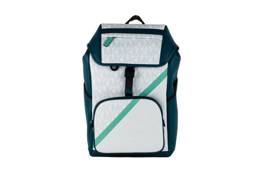 Michael Kors Signature Cooper Sport Flap Lagoon Large Backpack Bookbag Bag - DEA STILOSA MILANO