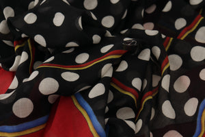Dolce & Gabbana Multicolor Polka Dots Neck Wrap Shawl Scarf - DEA STILOSA MILANO