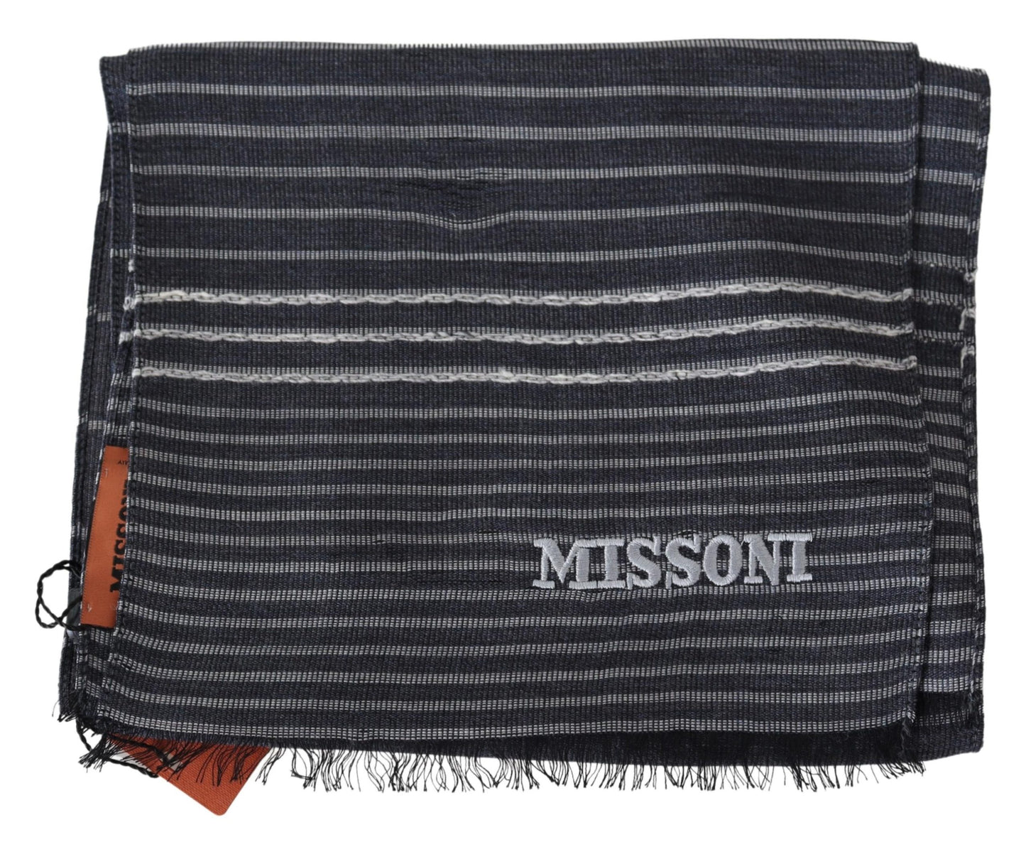 Missoni Multicolor Striped Wool Unisex Neck Wrap Shawl - DEA STILOSA MILANO