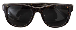 Dolce & Gabbana Black Bird Square Full Rim Acetate DG4284 Sunglasses - DEA STILOSA MILANO