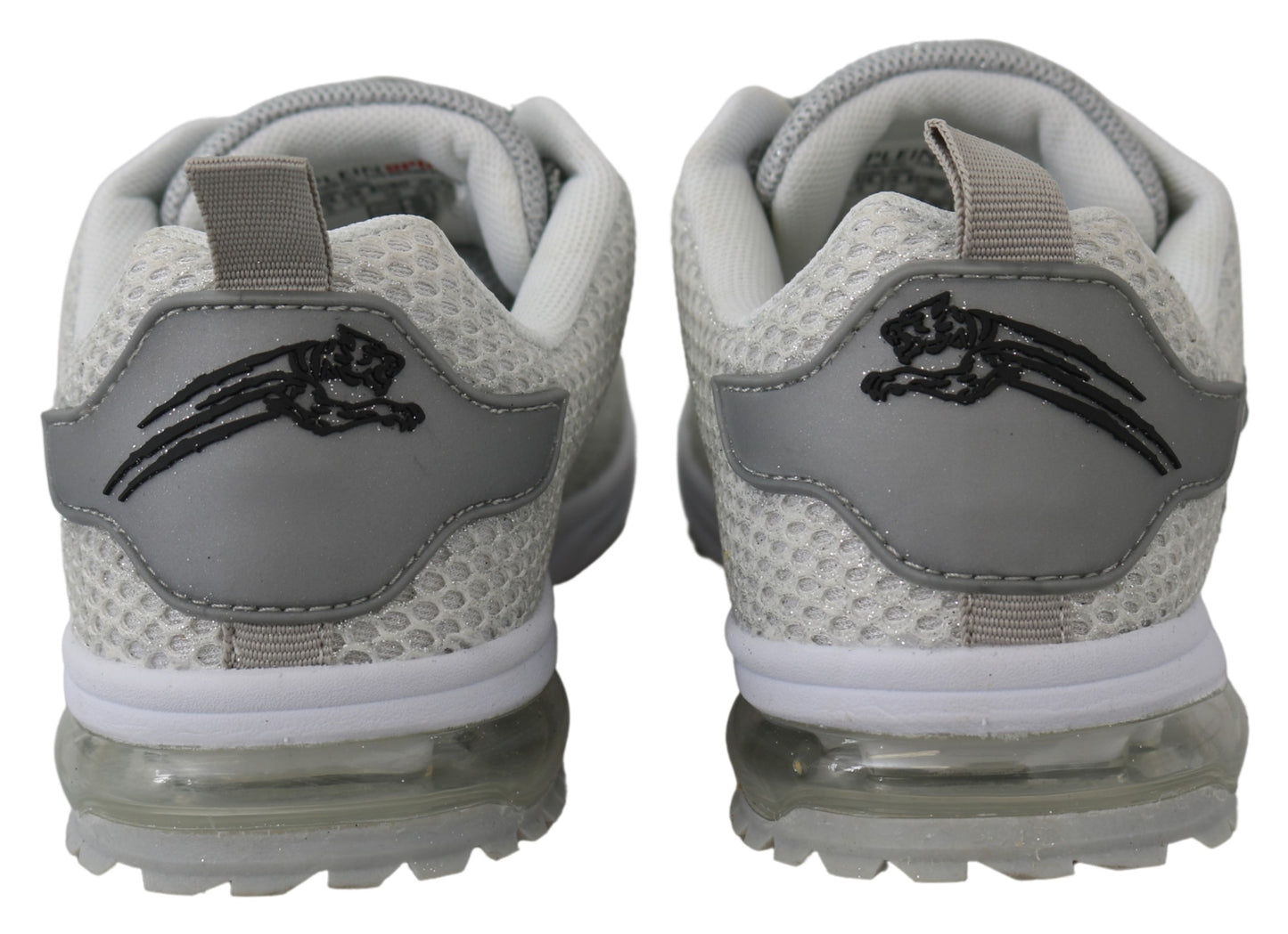Plein Sport Silver Polyester Gretel Sneakers Shoes - DEA STILOSA MILANO