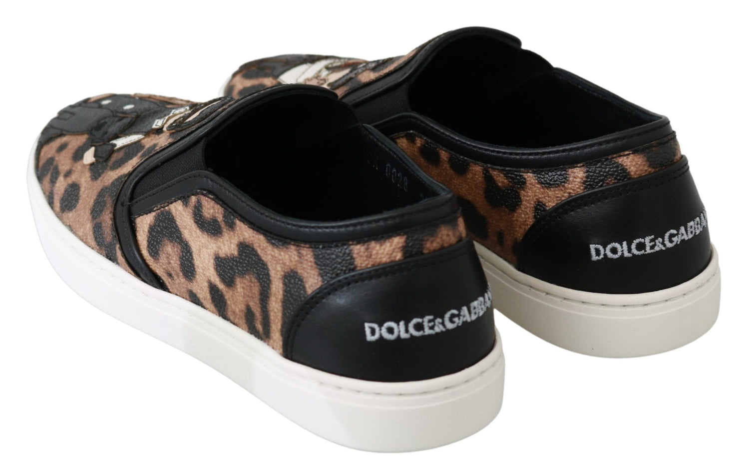 Dolce & Gabbana Leather Leopard #dgfamily Loafers Shoes - DEA STILOSA MILANO