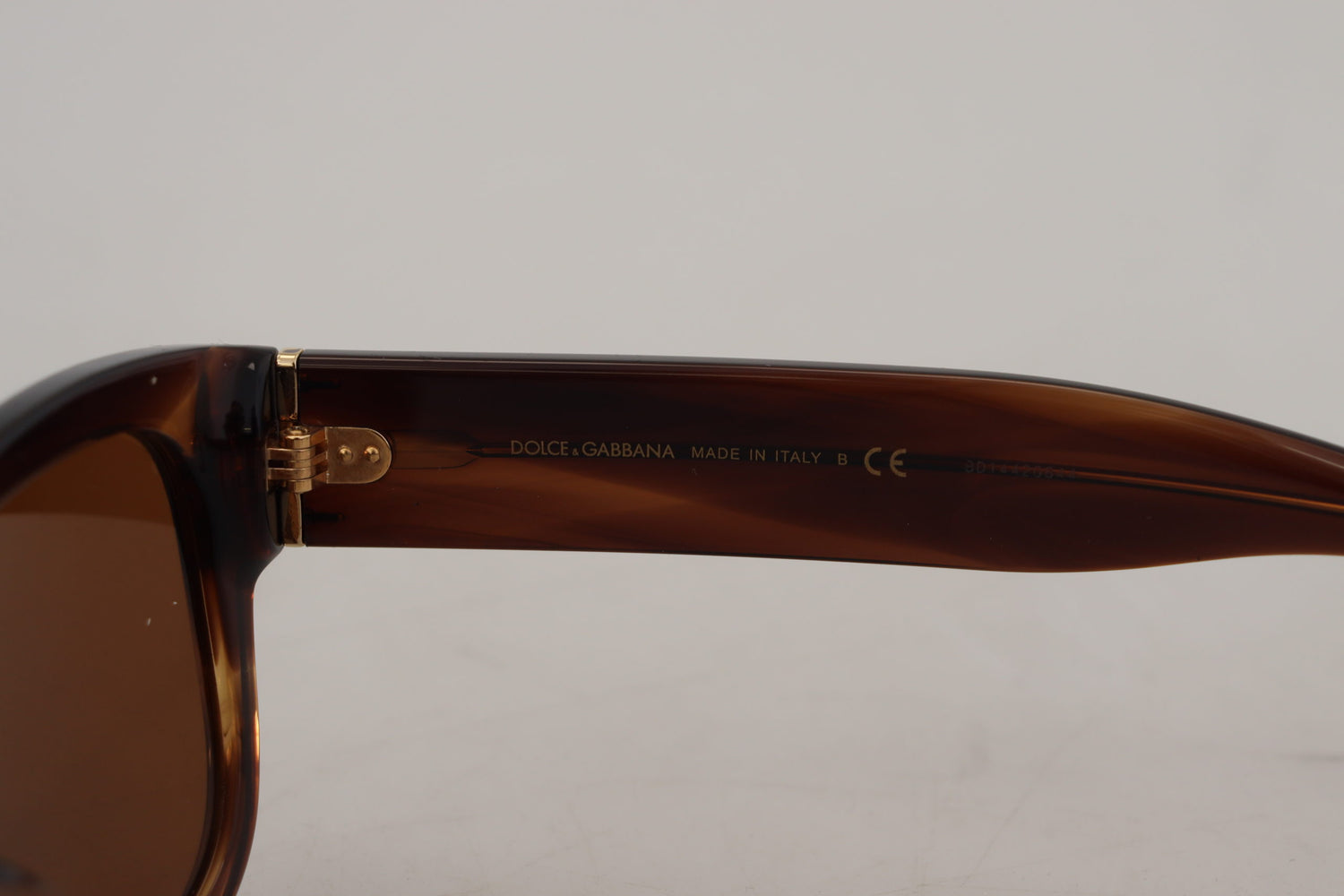Dolce & Gabbana Brown Square Acetate Frame UV DG4338F Sunglasses - DEA STILOSA MILANO