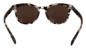 Dolce & Gabbana Brown Havana Frame Round Lens Women DG4254F Sunglasses - DEA STILOSA MILANO