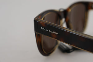 Dolce & Gabbana Plastic Full Rim Brown Mirror Lens DG4284 Sunglasses - DEA STILOSA MILANO