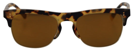Dolce & Gabbana Brown Gold Acetate Havana DG430A Sunglasses - DEA STILOSA MILANO
