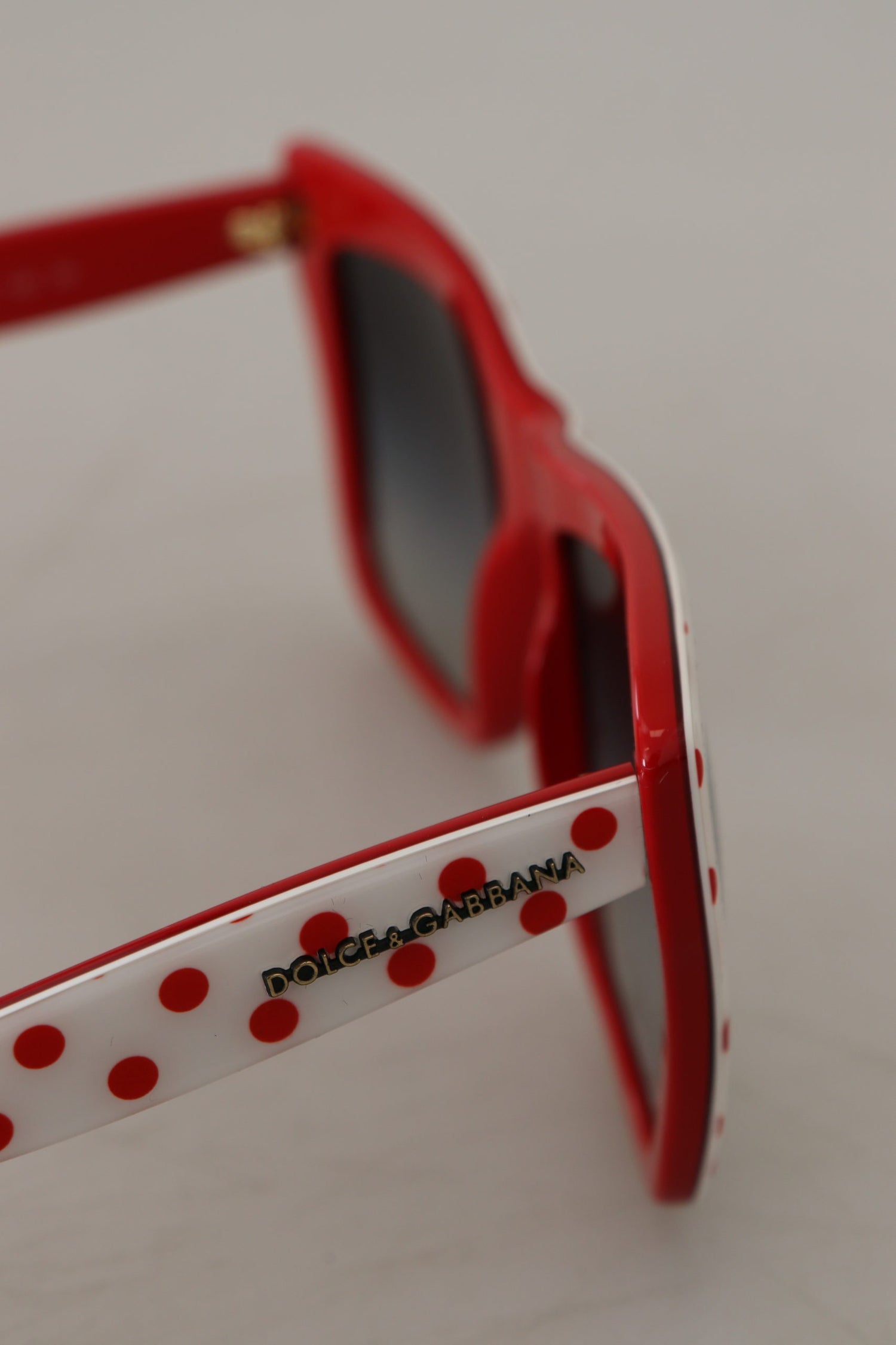 Dolce & Gabbana White Red Polka Dots Acetate DG4228 Sunglasses - DEA STILOSA MILANO