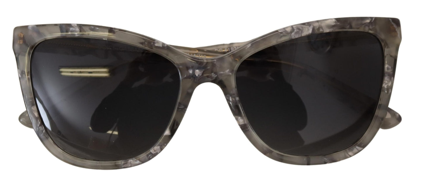 Dolce & Gabbana Grey Acetate Full Rim Cat Eye Frame DG4193 Sunglasses - DEA STILOSA MILANO
