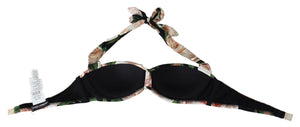 Dolce & Gabbana Multicolor Floral Print Beachwear Bikini Tops - DEA STILOSA MILANO