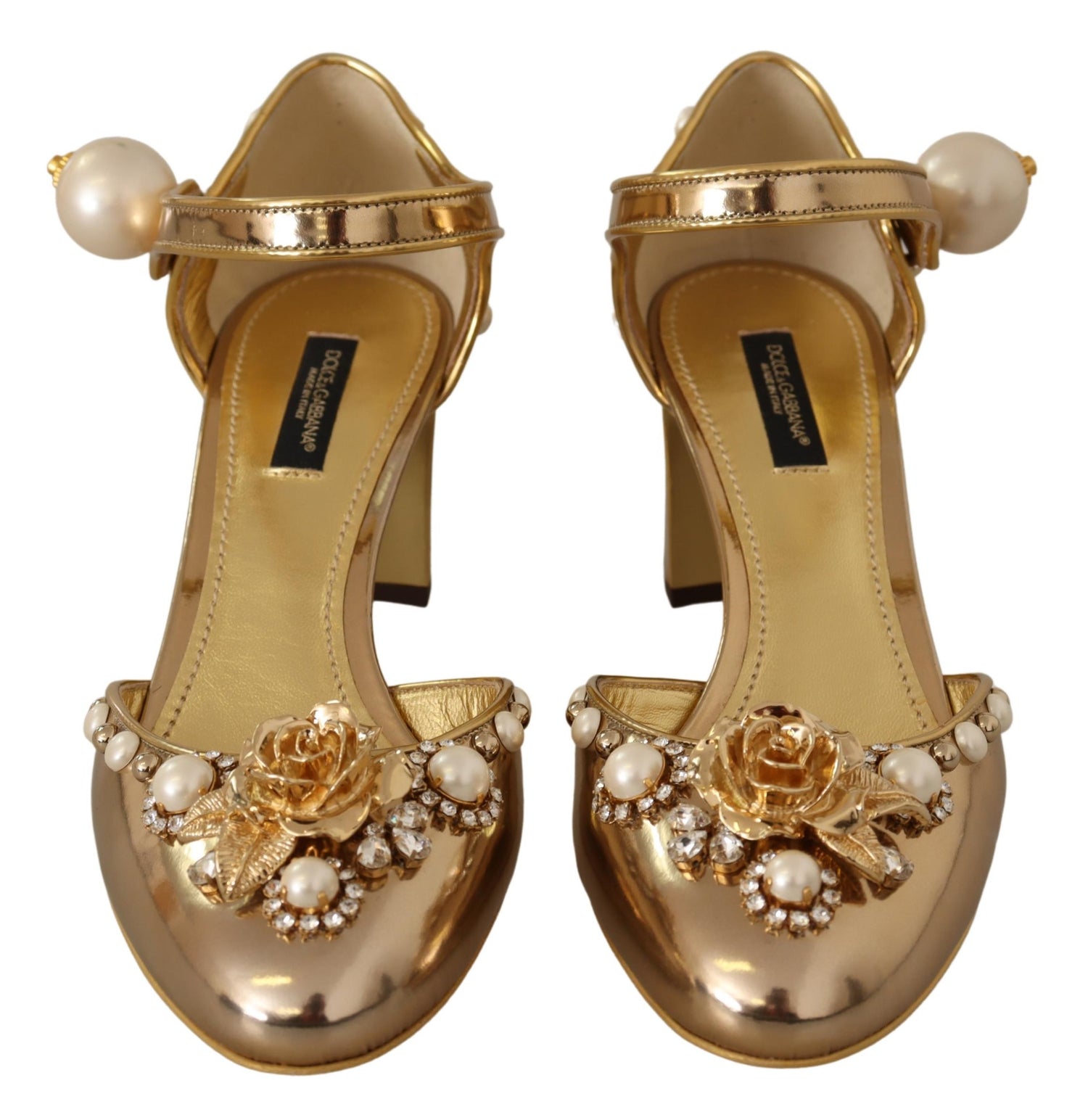 D&G Dolce Gabbana Distressed Gold Heels Shoes Made in Italy 39.5 | eBay