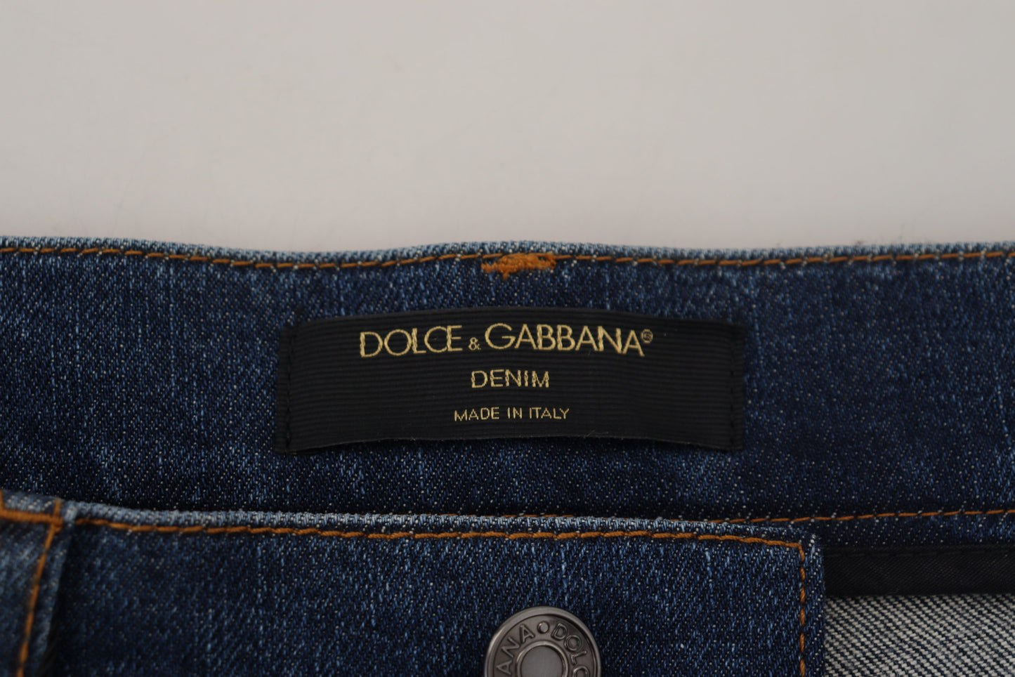 Dolce & Gabbana Black Floral Lace Front Skinny Denim Jeans - DEA STILOSA MILANO