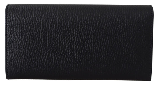 Gucci Black Icon Leather Wallet - DEA STILOSA MILANO