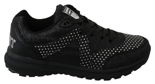 Philipp Plein Black Running Jasmines Sneakers Shoes - DEA STILOSA MILANO