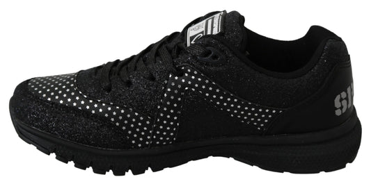 Philipp Plein Black Running Jasmines Sneakers Shoes - DEA STILOSA MILANO