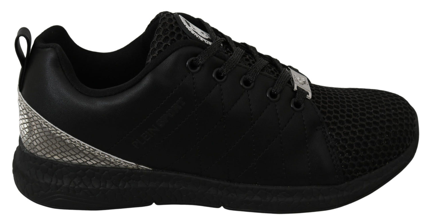 Philipp Plein Black Casual Running Sneakers Shoes - DEA STILOSA MILANO
