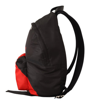 Givenchy Red & Black Nylon Urban Backpack - DEA STILOSA MILANO