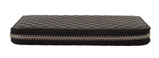 Gucci Black Wallet Microguccissima Leather Zipper wallet - DEA STILOSA MILANO