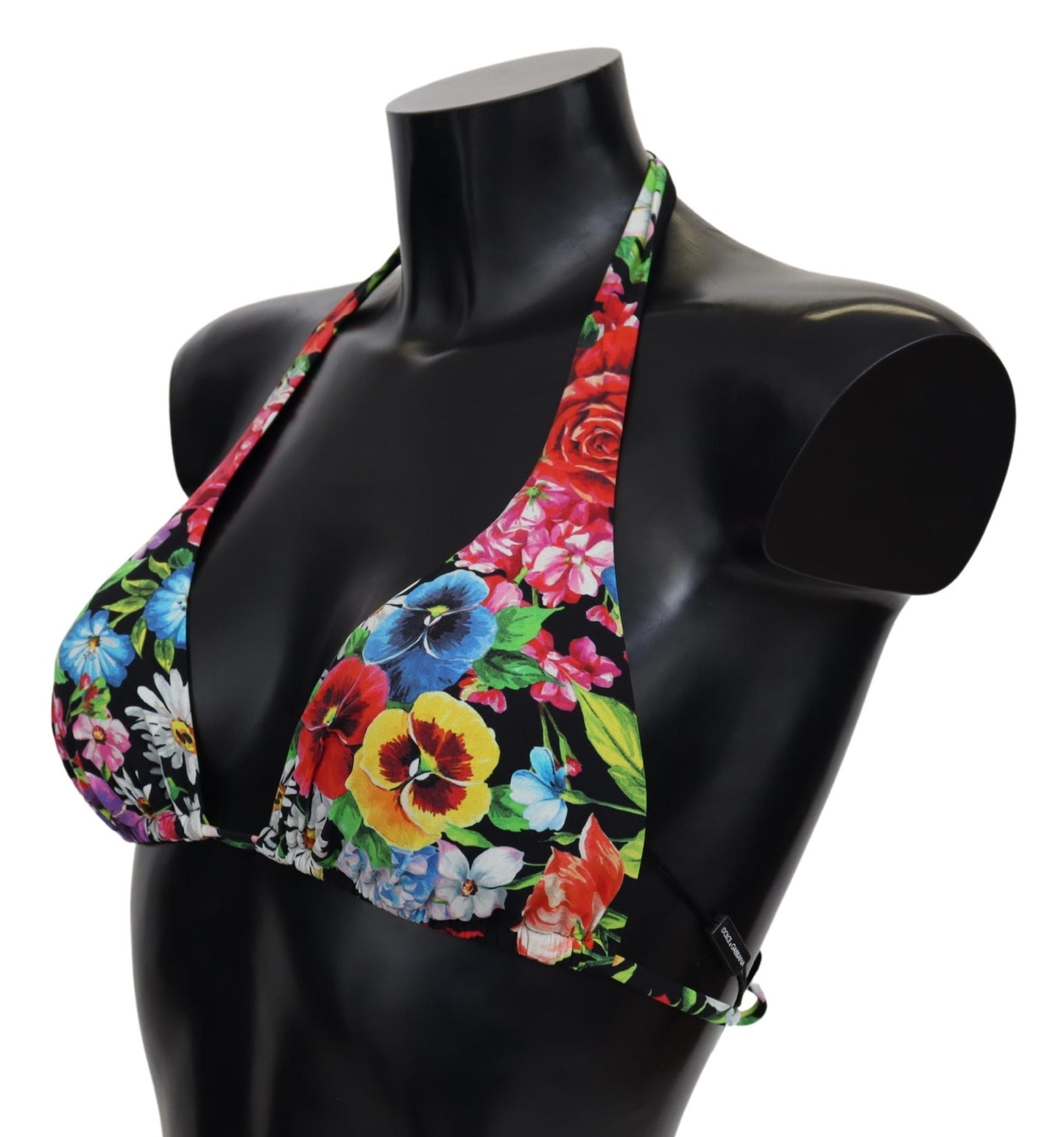 Dolce & Gabbana Multicolor Floral Print Swimwear Bikini Tops - DEA STILOSA MILANO