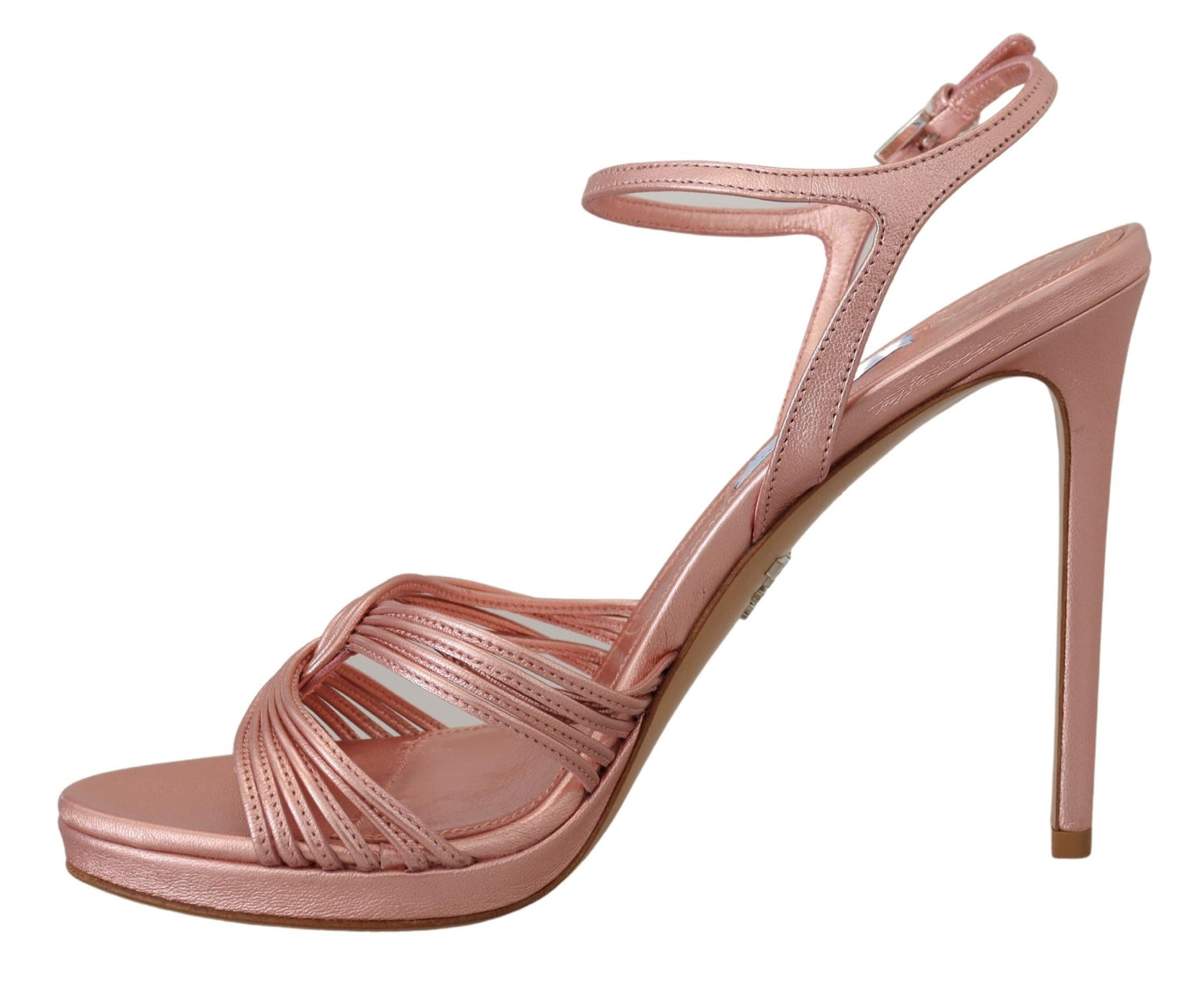 Prada Ankle Strap Heels Stiletto Sandals Leather - DEA STILOSA MILANO