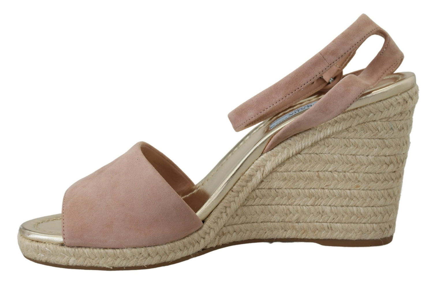 Prada Pink Suede Leather Ankle Strap Sandals - DEA STILOSA MILANO
