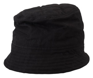 Dolce & Gabbana Black Nylon Women Bucket Cap Hat - DEA STILOSA MILANO